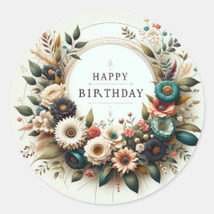 Autocollants d'anniversaire