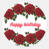 Autocollants d'anniversaire (Devant)