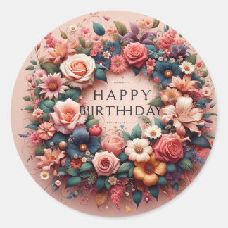 Autocollants d'anniversaire