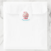 Autocollants d'anniversaire Cupcake (Sac)