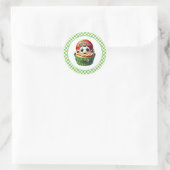 Autocollants d'anniversaire Cupcake (Sac)