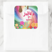 autocollants d'anniversaire de la terre-bonbons (Sac)