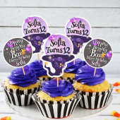 Autocollants d'anniversaire Halloween 