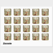 Autocollants d'anniversaire Little Spotted Deer Wo (Feuille)