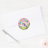 Autocollants d'Anniversaire Whimsical (Enveloppe)