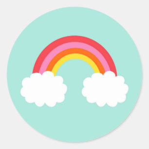 Autocollants d'arc-en-ciel