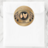 Autocollants d'art du drapeau métis Cadeaux de lou (Sac)