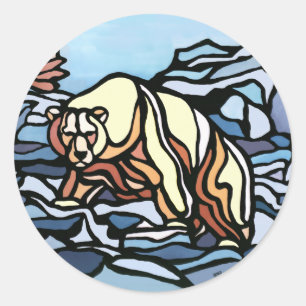 Autocollants d'art pour ours tribaux Premières nat