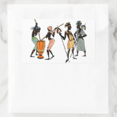 Autocollants d'art tribal africain (Sac)