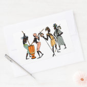 Autocollants d'art tribal africain (Enveloppe)