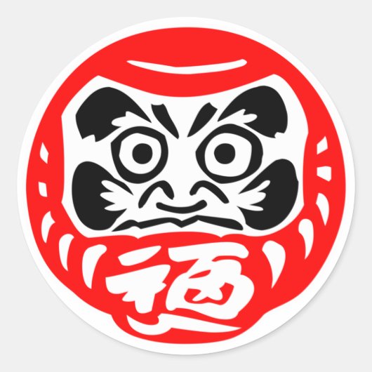 Autocollants Daruma doll (Devant)