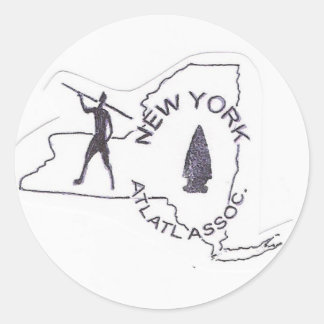 Autocollants d'atlas de New York