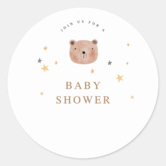 autocollants de baby shower