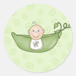 Autocollants de Baby shower personnalisables
