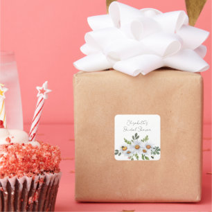 Autocollants de baby shower sur le thème de la mar