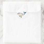 Autocollants de baleine mignons (Sac)