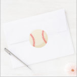Autocollants de baseball Étiquette d'enveloppe de<br><div class="desc">Autocollants de baseball Étiquette d'enveloppe de fête sportive</div>