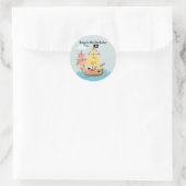 Autocollants de bateau pirate (Sac)