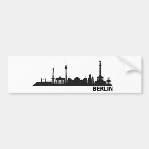 Autocollants de Berlin Skyline