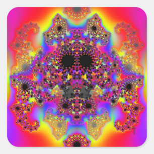 Autocollants de Binoc (carré)