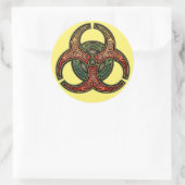 Autocollants de Biohazard de Knotwork (Sac)