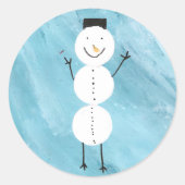 Autocollants de bonhomme de neige (Devant)