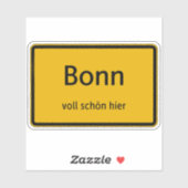 Autocollants de Bonn (Feuille)