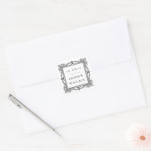 Autocollants de bookplate Ex Libris Classiques Orn (Enveloppe)