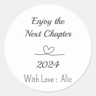 Autocollants de bougie de retraite en texte simple