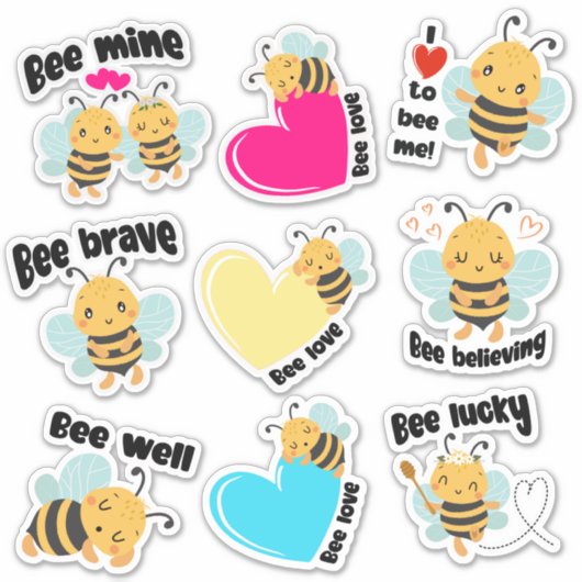 Autocollants de bourdon (Devant)