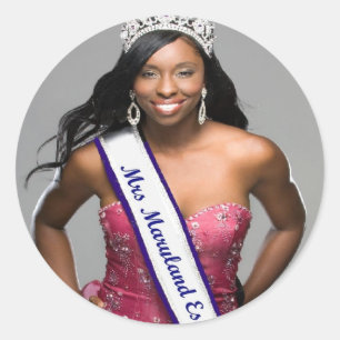 Autocollants de bricolage de tir de couronne de