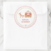 Autocollants de cadeau d'anniversaire de chariot (Sac)