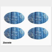 Autocollants de cadeau - Livres Ornements dorés - (Feuille)