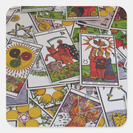 autocollants de cartes tarot (Devant)