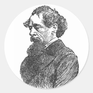 Autocollants de Charles Dickens