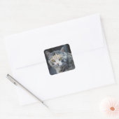Autocollants de chat calico (Enveloppe)