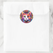 Autocollants de chat colorés (Sac)
