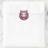Autocollants de chat colorés (Sac)
