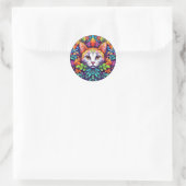Autocollants de chat colorés (Sac)