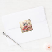 autocollants de chaton adorable (Enveloppe)