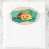 autocollants de chats halloween (Sac)