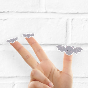 Autocollants de chauve-souris mignons d'Halloween