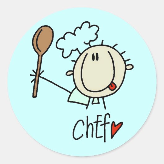 Autocollants de chef masculin (Devant)