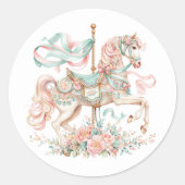 Autocollants de cheval de carrousel (Devant)