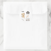 Autocollants de chien Cute Labrador Retriever (Sac)