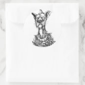 Autocollants de Chien Rude (Sac)