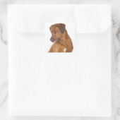 Autocollants de chiots Rhodesian Ridgeback (Sac)