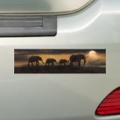 AUTOCOLLANTS DE CHOC DE L'ÉLÉPHANT ÉLÉPHANTS (En voiture)