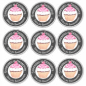 Autocollants de citation d'anniversaire drôle Cupc (Devant)