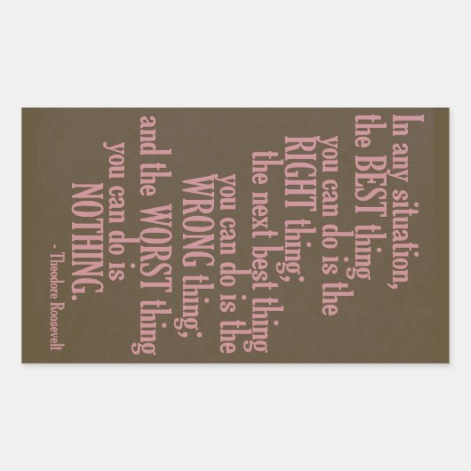 Autocollants de citation Motivational "Do Quelque (Devant)